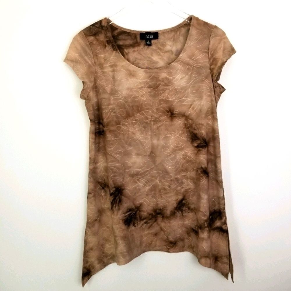 AGB TUNIC  ASSYMETRICAL TOP. SIZE S.